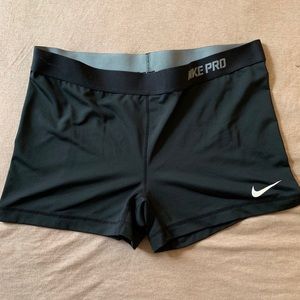NIKE PRO DRY FIT SPANDEX SHORTS (L)